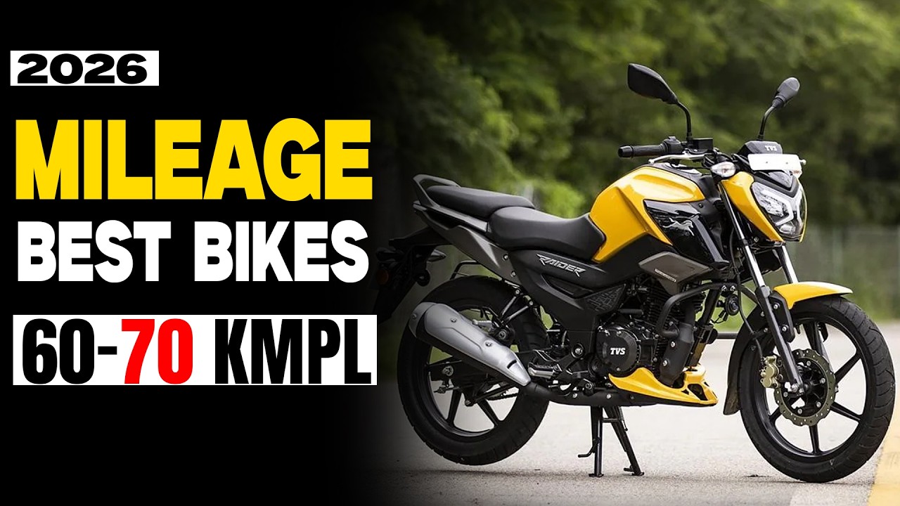 Top 10 Best Mileage Bikes in India 2026