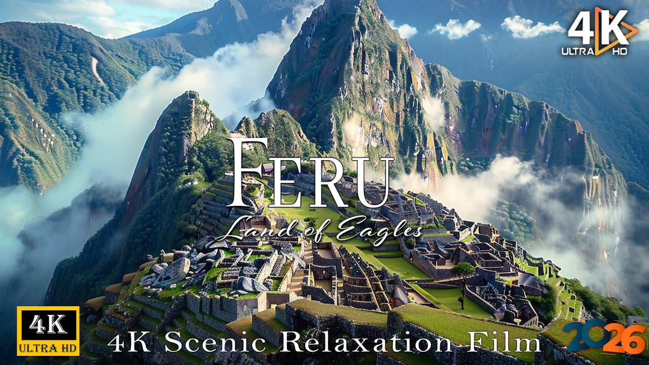 PERU (4K UHD) - Relaxing Music Along With Beautiful Nature Videos - 4K Video HD