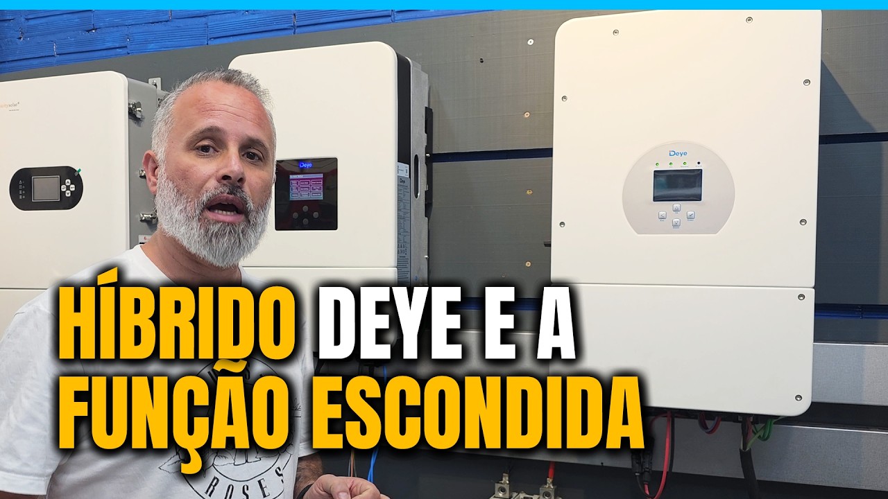 REVELADO: Função ESCONDIDA no Híbrido DEYE que Salva qualquer Instalação | Eduardo Aquino