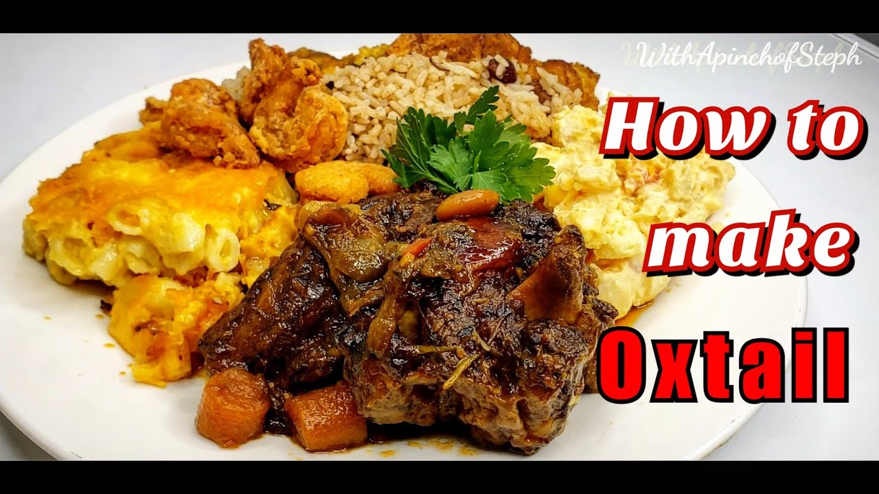 The Best Jamaican Style Oxtails Recipe: How To Make Caribbean Style Oxtails (Quick AND Easy)