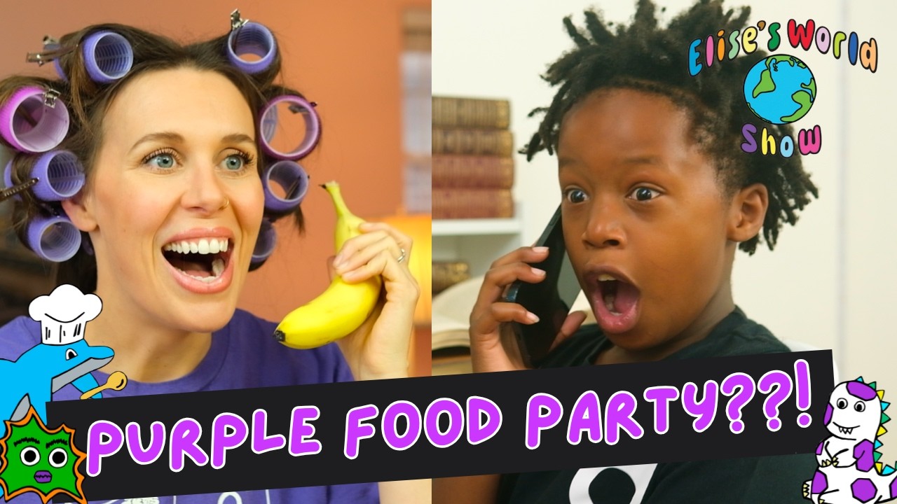 Powerful Purple Food I Elise's World Show
