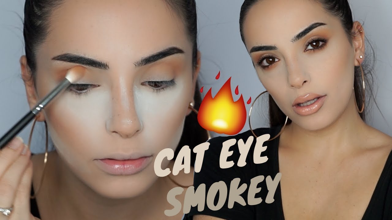 Le liner fumé! Tuto Cat Eye Smokey Eye 🔥