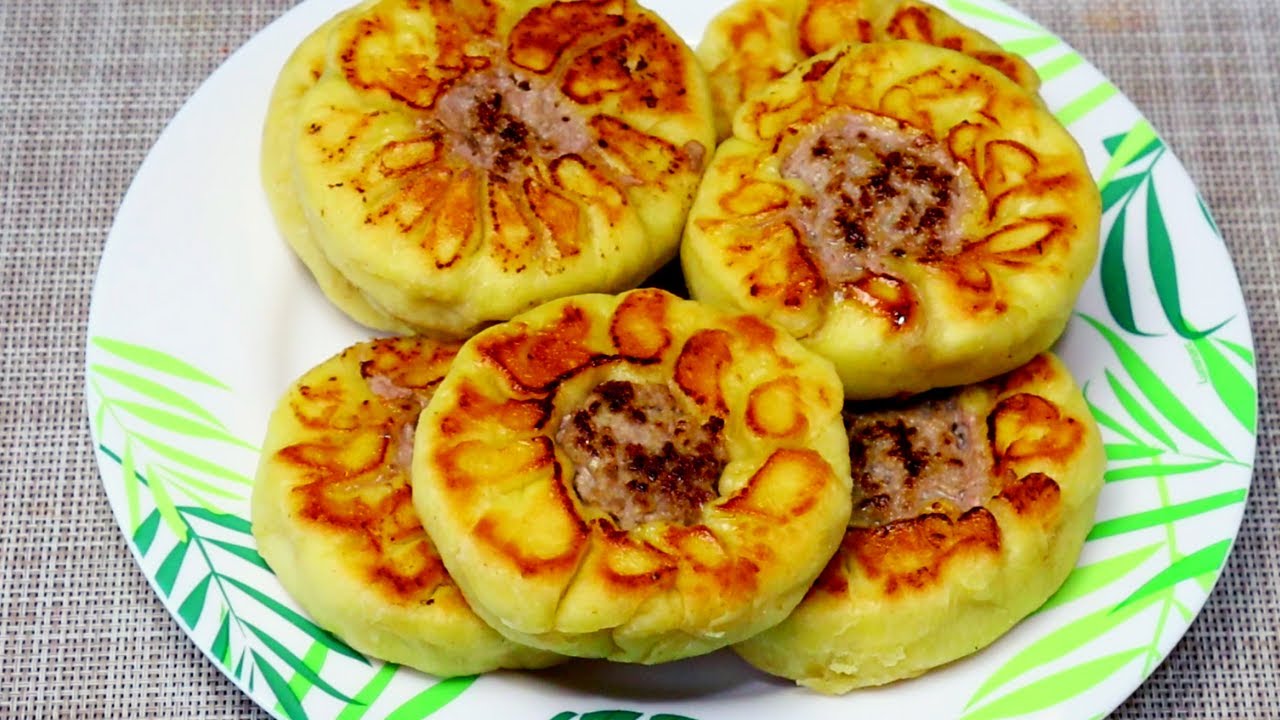 EMPANADILLAS RUSAS FRITAS| Receta EMPANADILLAS CON RELLENO DE CARNE