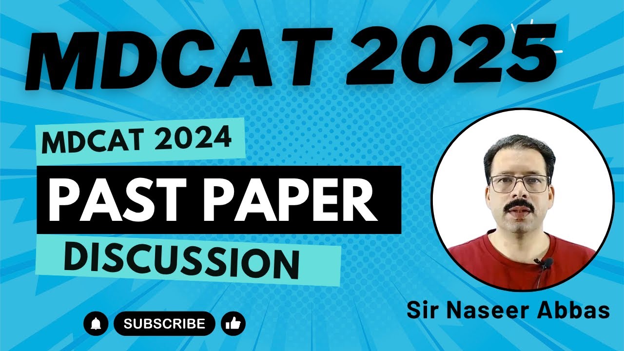 MDCAT 2024 English Paper Solved | Sir Naseer Abbas Explains