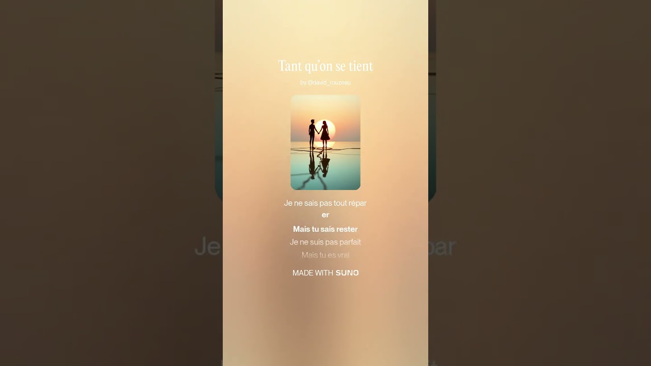 Tant qu’on se tient