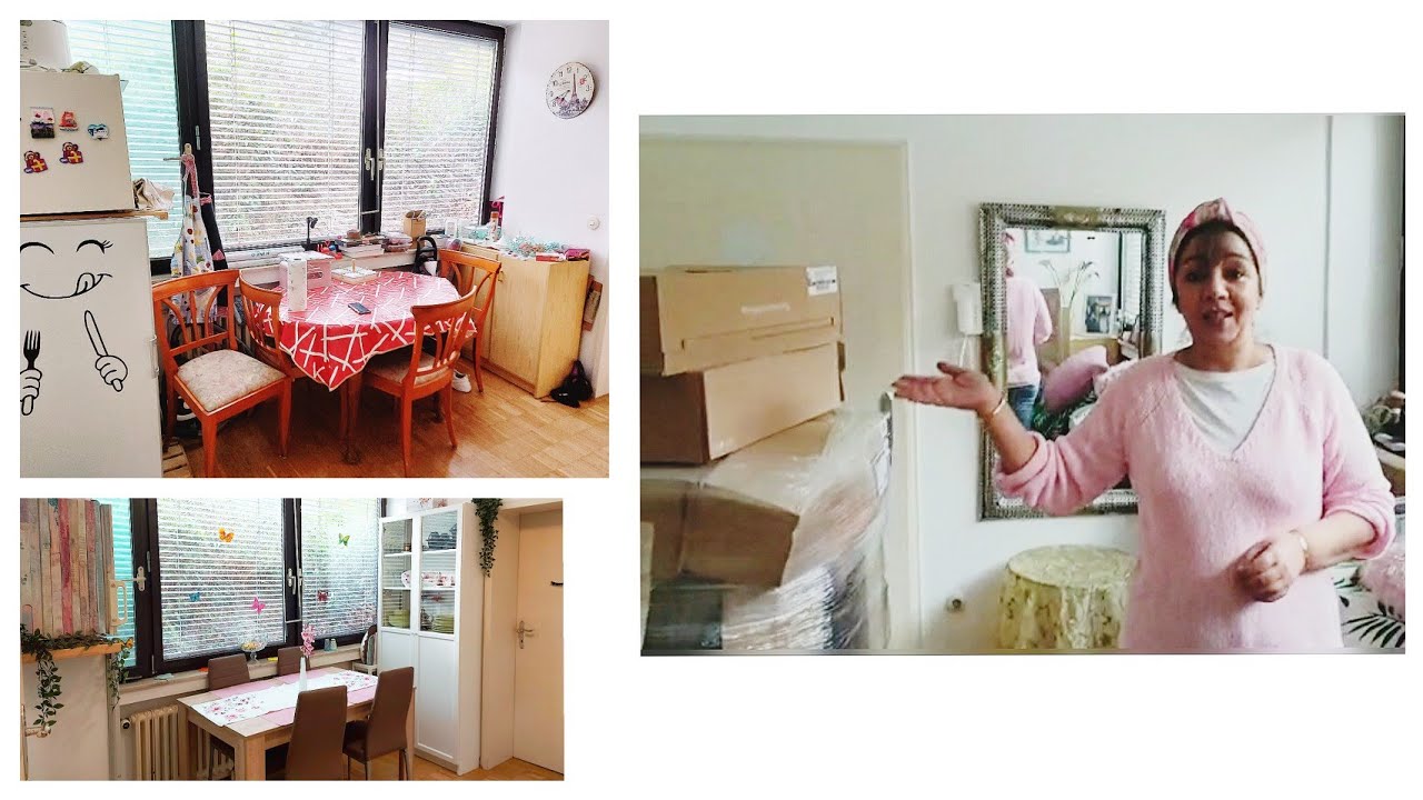 rénovation (partie 1): cuisine أجيو تشوفو كيف جددت مطبخ ابنتي بألمانيا