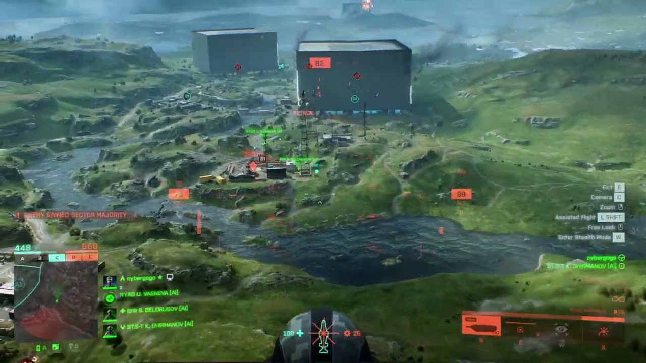 BF2042 helicopter bot training