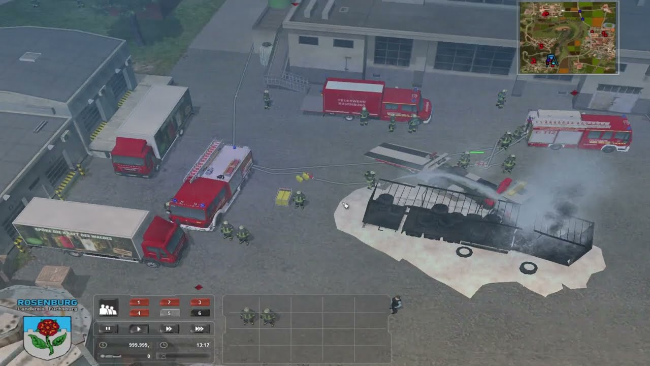 LKW Anhänger Brand Rosenburg