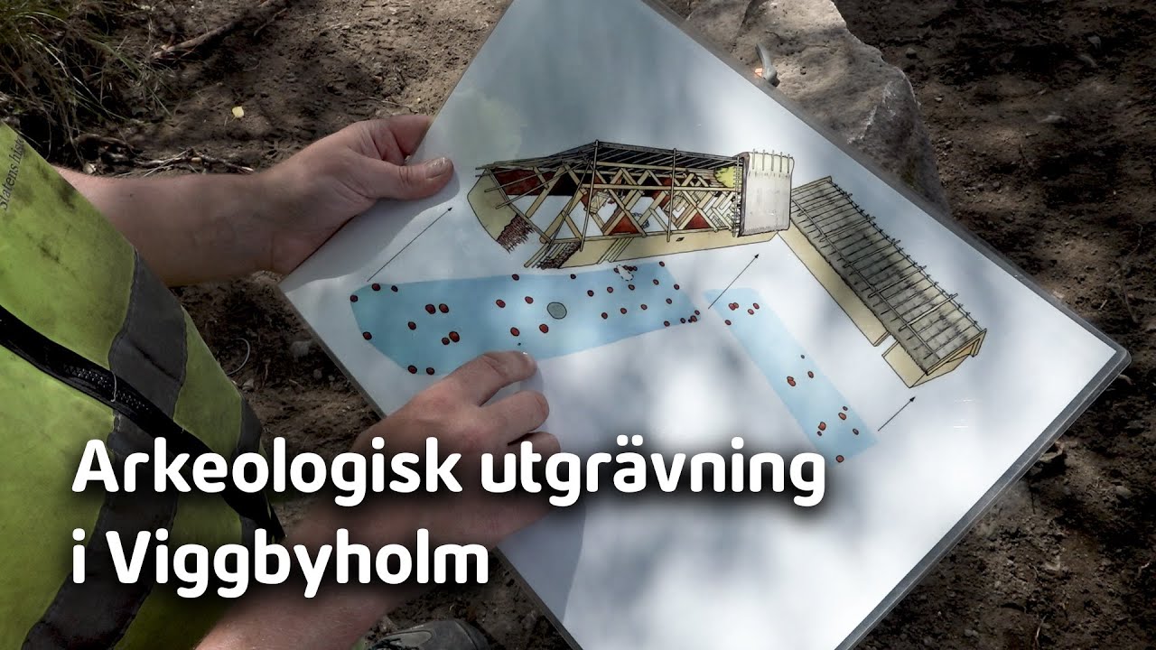 Arkeologisk utgrävning i Viggbyholm