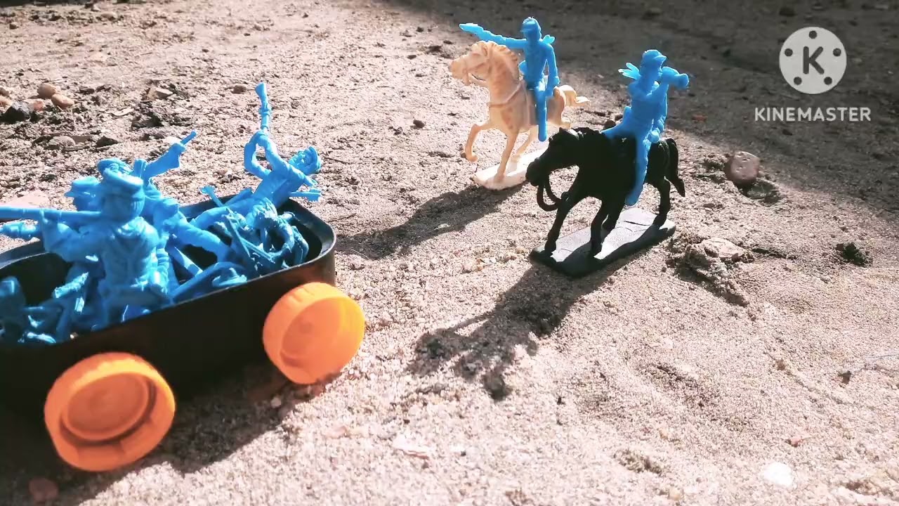 Episódio 12 da serie Família Billy ( oitava cavalaria fazendo patrulhamento no rancho do xerife)