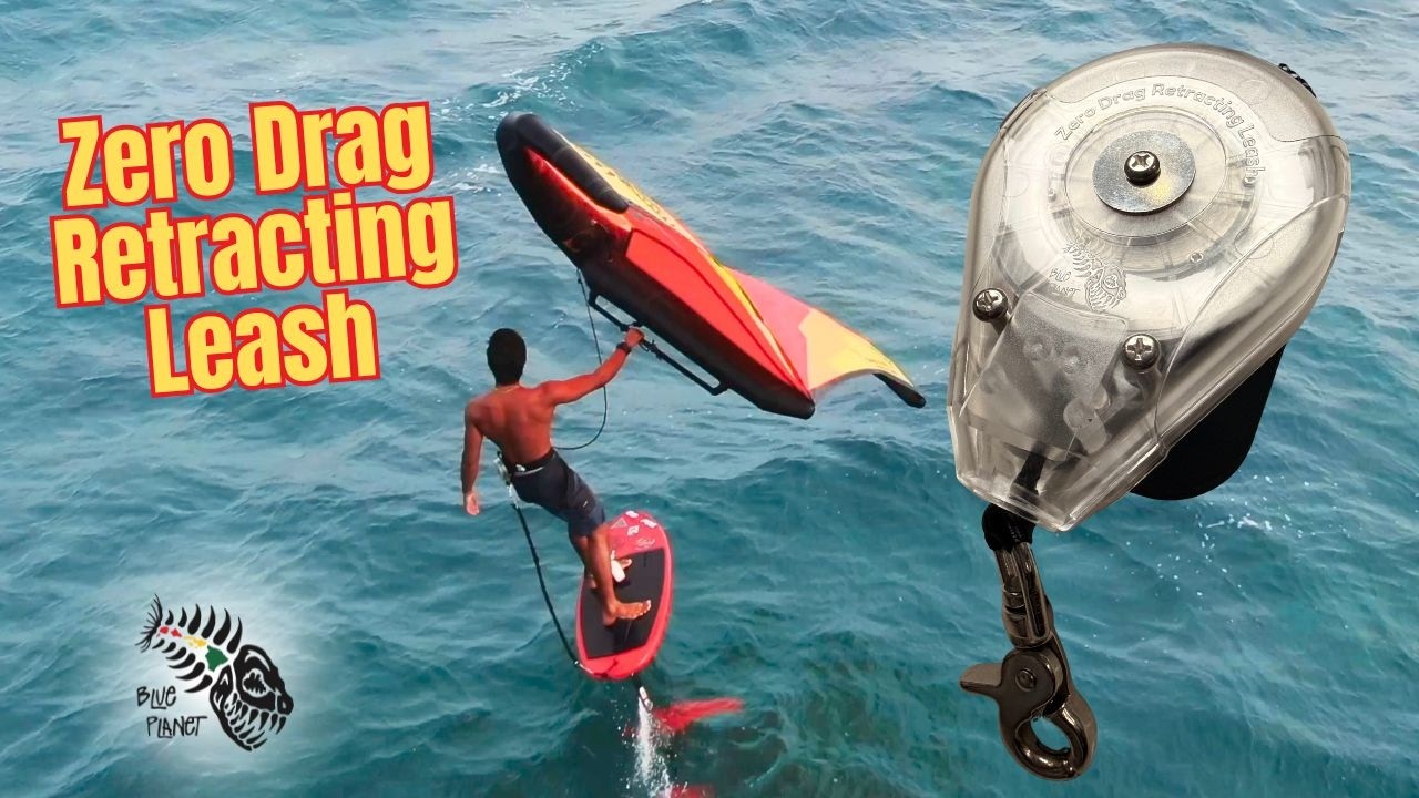 Поводок-катушка Blue Planet Zero Drag Retracting для фойлинга уже в продаже!
