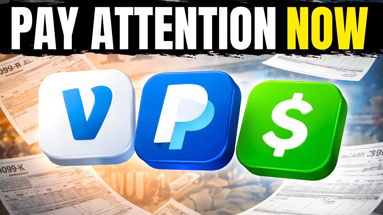 1099 workers using Venmo, PayPal or Cash App—this IRS rule matters.  #taxtips2025  #girl #business