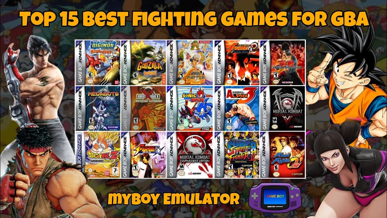 Top 15 Best Fighting Games for GBA | Best GBA Games