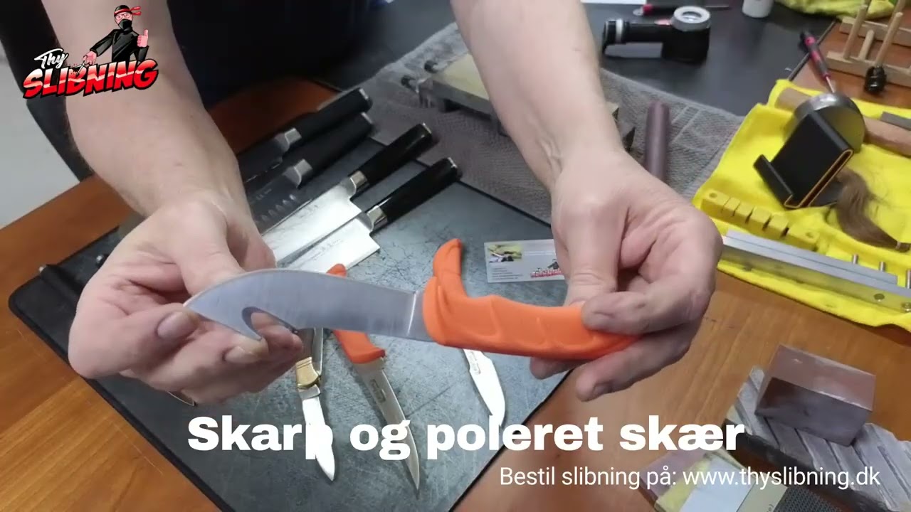 Slibning af knive