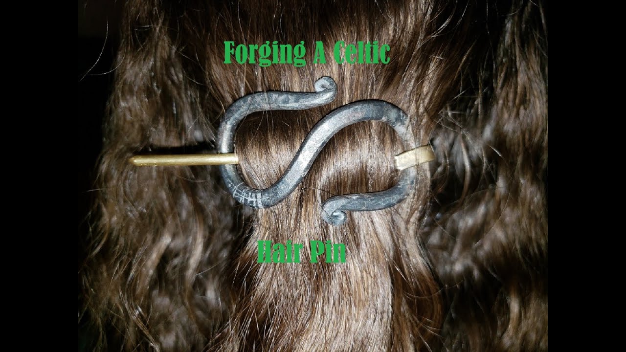 Forging A Celtic Hair Pin
