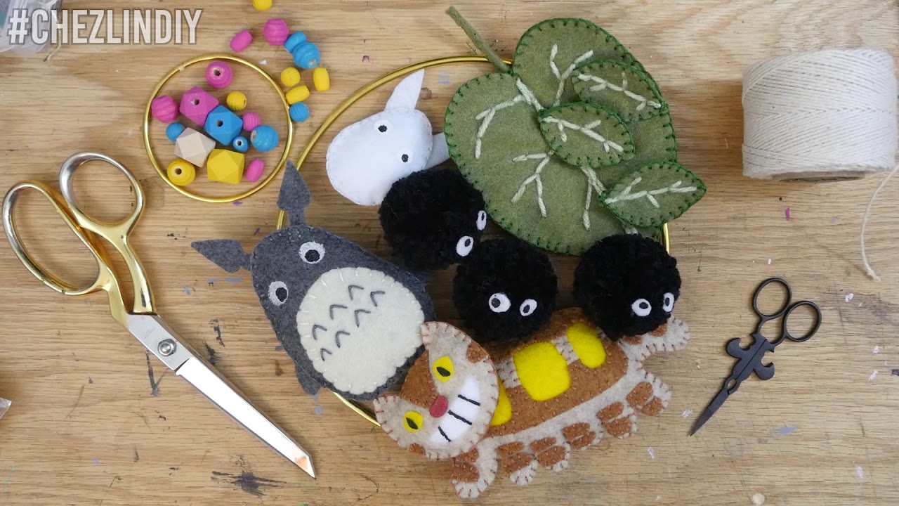 I Made a My Neighbor Totoro Mobile for Penelope! - Baby DIY