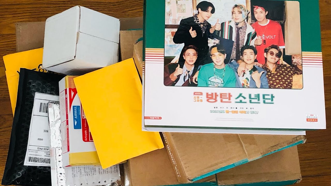 [UNBOXING] BTS HAUL | BTS CUBIC PAINTING | PINS | PHOTOCARDS