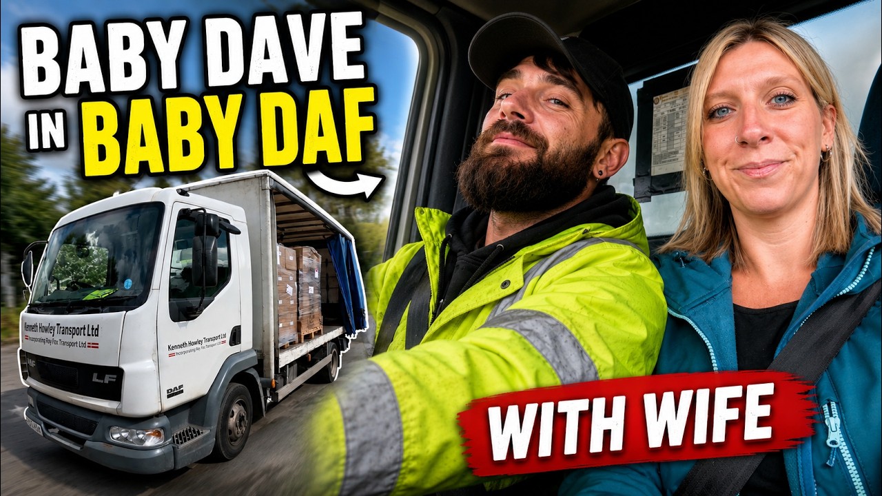 МАЛЫШ DAF! Веду 7,5-тонный грузовик для Howley's
