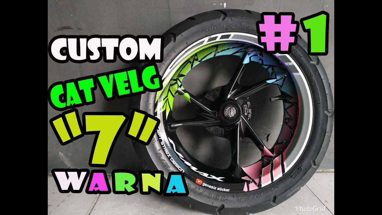 Cat Velg NMAX kombinasi 
