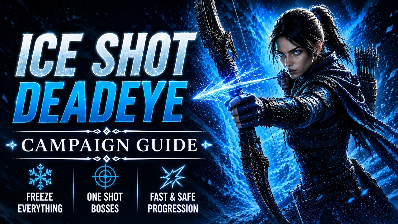 ЛУЧШИЙ стартовый билд для лиги 0.5 в Path of Exile 2 | Гайд по прокачке Ice Shot Deadeye