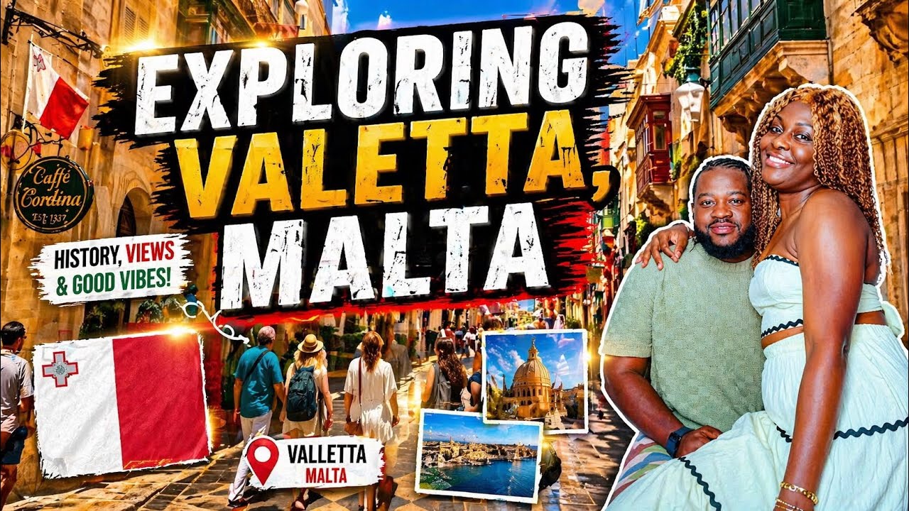 Exploring Valletta, Malta 🇲🇹 | History & Stunning Views!
