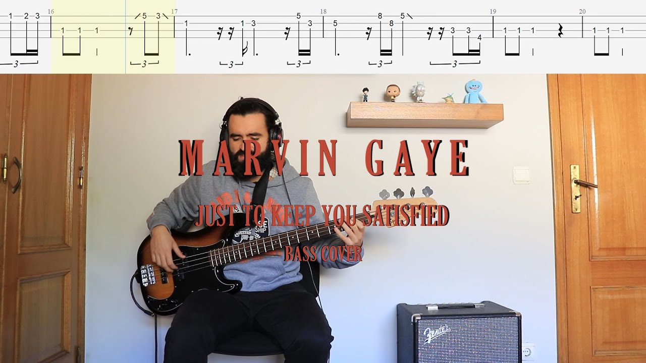 Marvin Gaye // Just To Keep You Satisfied [Bass Cover + Tabs]
