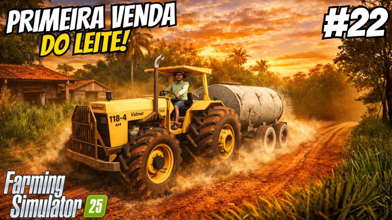 COMPREI UMA CARRETA USADA PARA TRASPORTAR O LEITE DA FAZENDA CEDRO ALTO #22