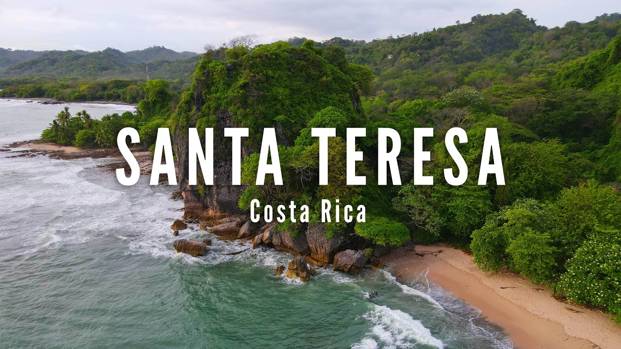Santa Teresa Costa Rica | Sights, Wildlife, Montezuma Waterfalls & 4k Drone Footage