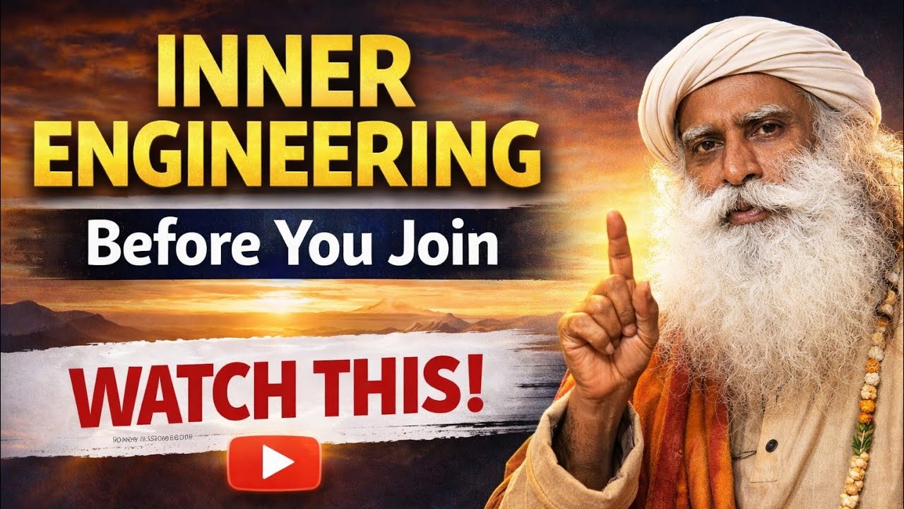 Inner Engineering, A best to transform ourselves.