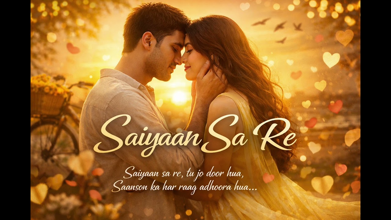 Saiyaan Sa Re ❤️ | Heart Touching Love Song | Sad Romantic💔 Vibes#SaiyaanSaRe#SadSong#LoveSong