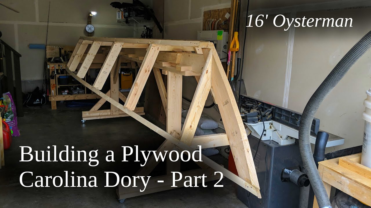 Plywood Boat Building - Carolina Dory, Part 2