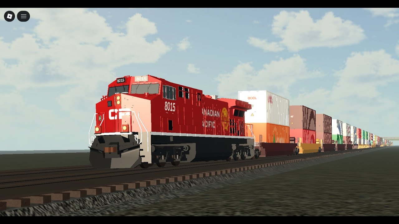 CP 8015 leads Very Fast Intermodal!