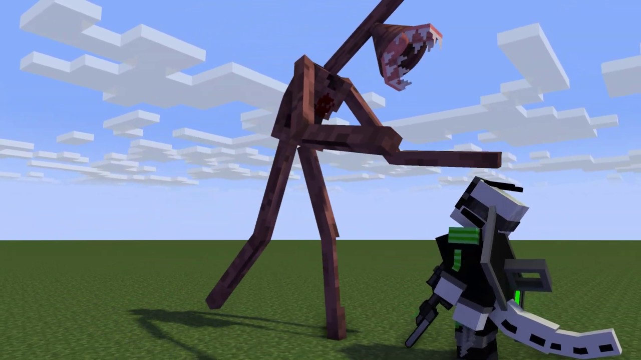 GunWoman vs Siren-Head - Minecraft Animation