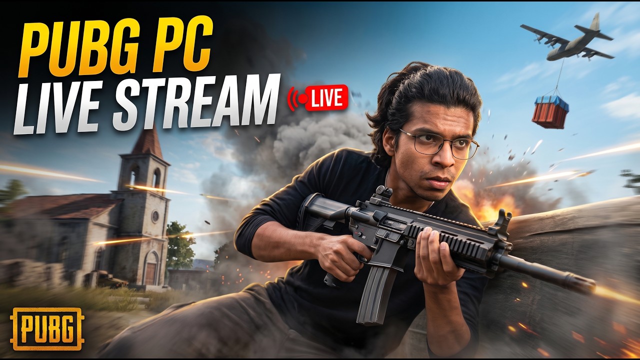 PK GAMING PLAYING PUBG PC Live