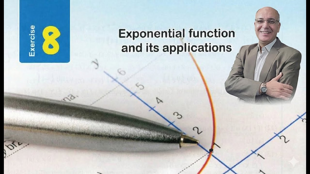 solving exercise 8, ALGEBRA, EXPONENTIAL FUNCTION AND ITS APPLICATIONS, sec. two,  2026