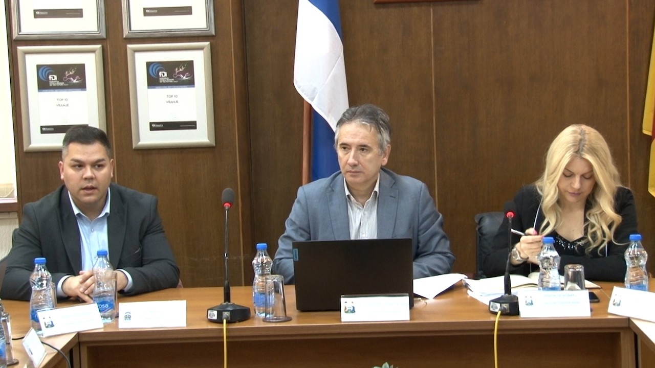 Održana 107. sednica Gradskog veća /RTV Vranje 13. 3. 2026./