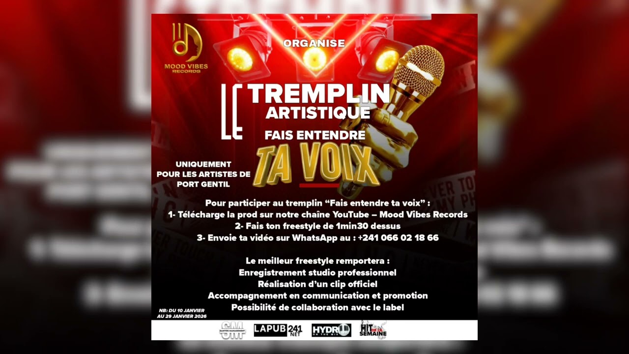 Tremplin Artistique – Afro love Instrumental | Mood Vibes Records