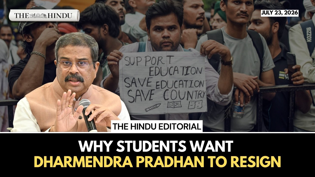 Редакционная статья The Hindu о протестах молодежи и случаях насилия