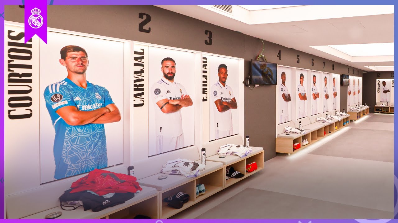 INSIDE Real Madrid's brand-new DRESSING ROOM at the Bernabéu!