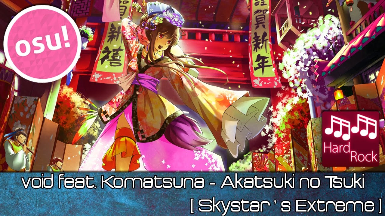 osu! - void feat. Komatsuna - Akatsuki no Tsuki + HardRock - Played by Doomsday