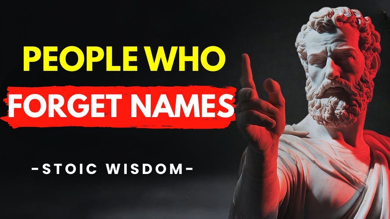 Why Do Some People Always Forget Names? Stoicism Has an Answer