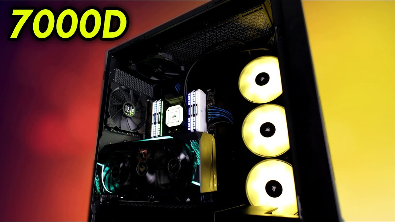 Rebuilding my DAMAGED PC Setup (Corsair 7000D Review)