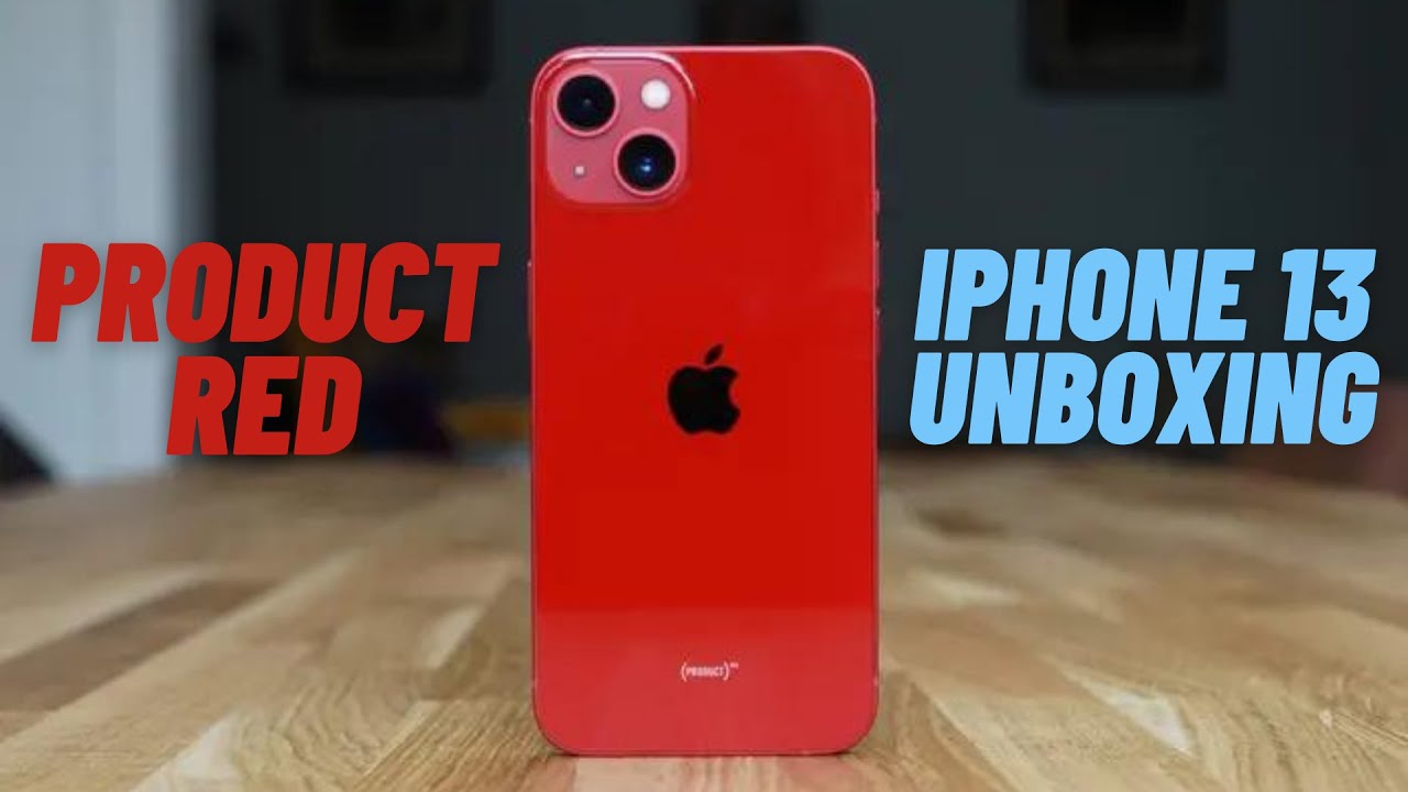 iPhone 13 Product Red Unboxing in 2023