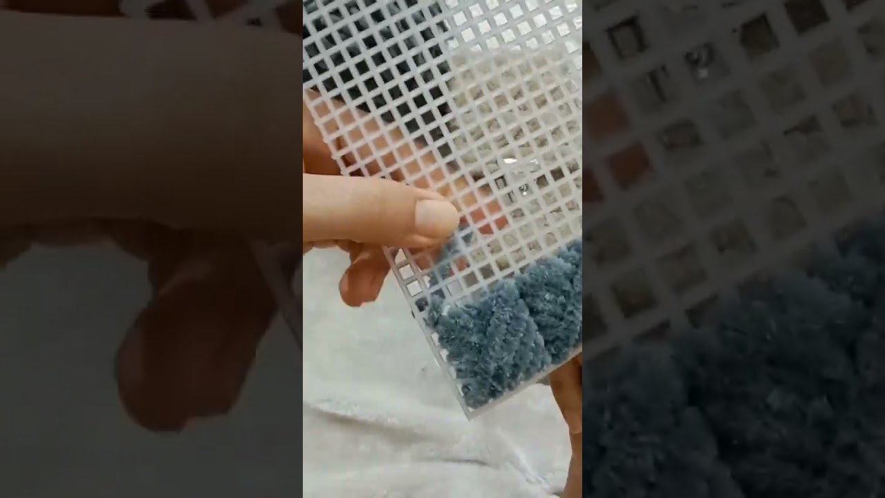 plastic canvas crochet phone bag
