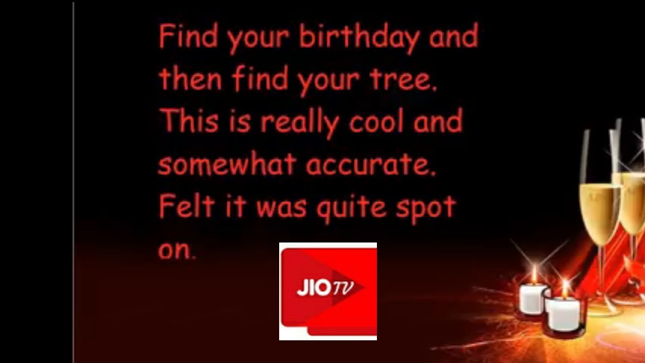 Personality test with your birthday