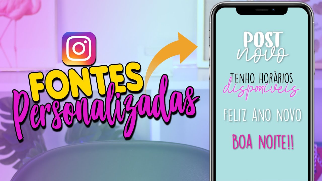 Como ter FONTES PERSONALIZADAS nos STORIES! fácil e rápido!!!