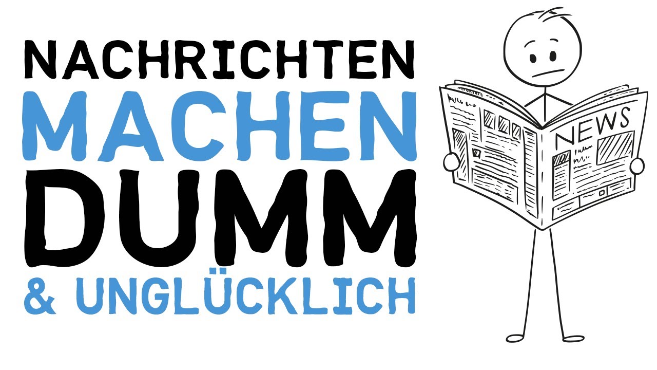 Warum du aufhören solltest die Nachrichten zu schauen
