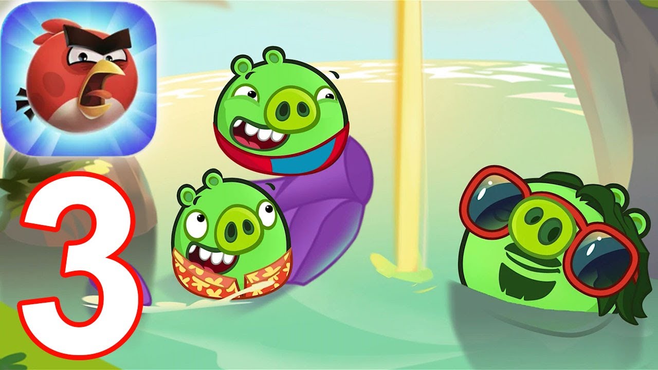 Angry Birds Reloaded - Gameplay Video When Bird Fly Level 1 - 45 Part 3 (iOS)