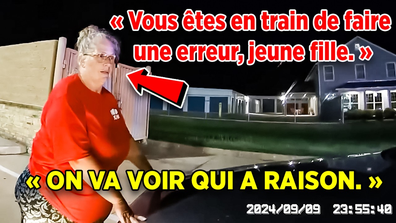Quand une flic se fait recadrer par plus calée qu’elle la honte pour la police US