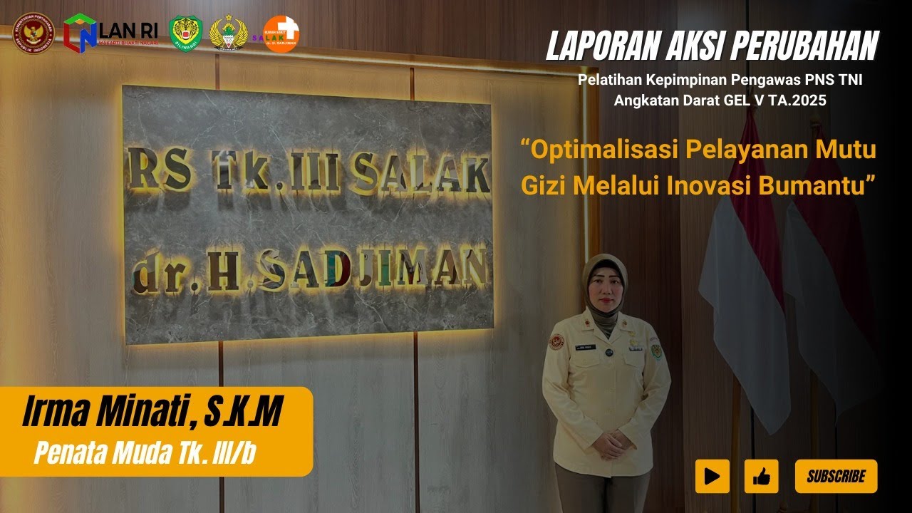 PELAYANAN MUTU GIZI MELALUI BUMANTU (BUKU PEDOMAN MUTU) DI RUMKIT TK. III SALAK DR. H SADJIMAN BOGOR